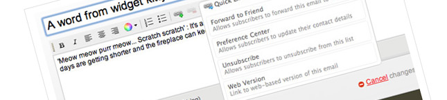 Updated Feature – Better Email Campaign Editor