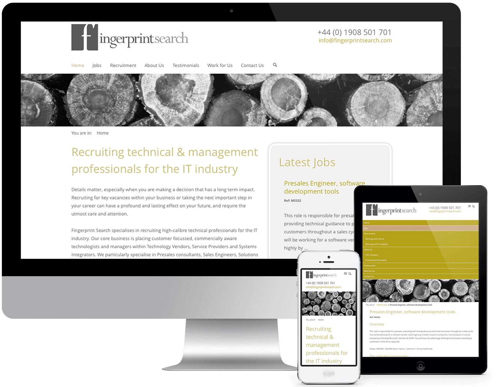 Fingerprint Search - View Project
