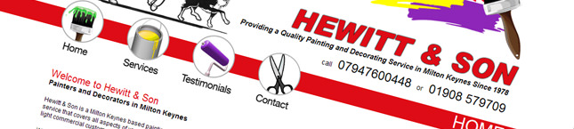 Hewitt & Son Website