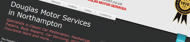 Douglas Motor Services Website