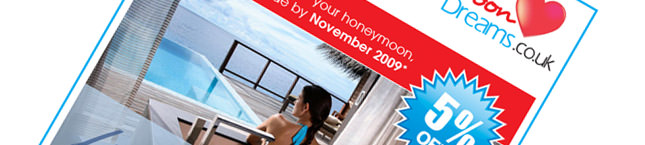 Honeymoondreams.co.uk eShot Design