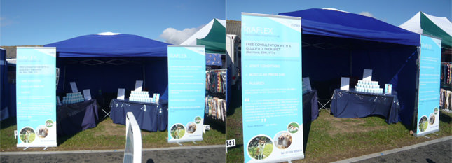 Riaflex Banners at Exhibition