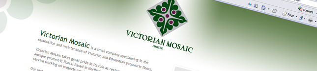 Victorian Mosaic Limited Website