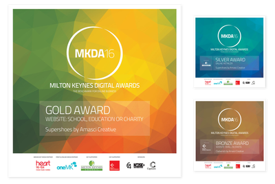 MKDA 16 - Gold, Silver and Bronze Awards won by Amasci Creative