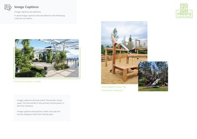 Frosts Landscapes image captions usage and examples