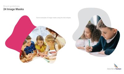 Hatch End Tuition brand identity