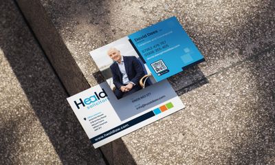 Heald Solicitors business cards