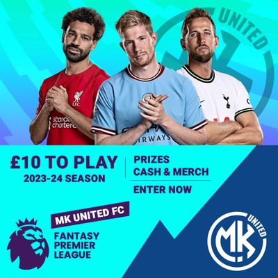 MK United FPL Competition Social Media Advert