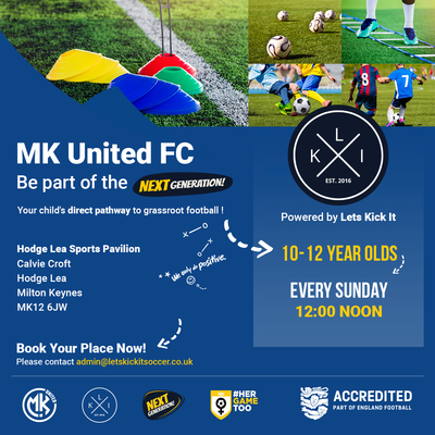 MK United Next Generation Social Media Advert