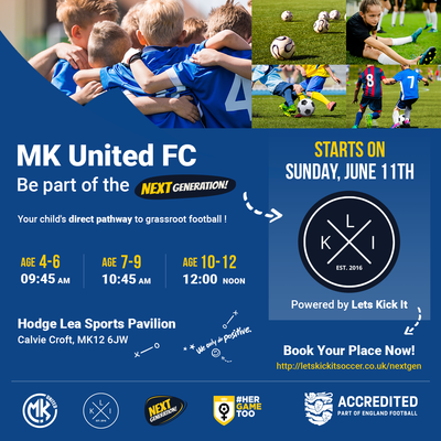 MK United Next Generation Social Media Advert