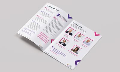 Lincoln Green Solicitors brochure, showing internal pages