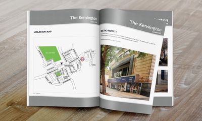 Odeon Kensington brochure, page 1