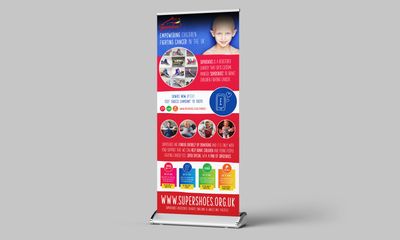 Supershoes roller banner
