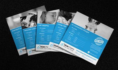 Blue Cherry tariff cards