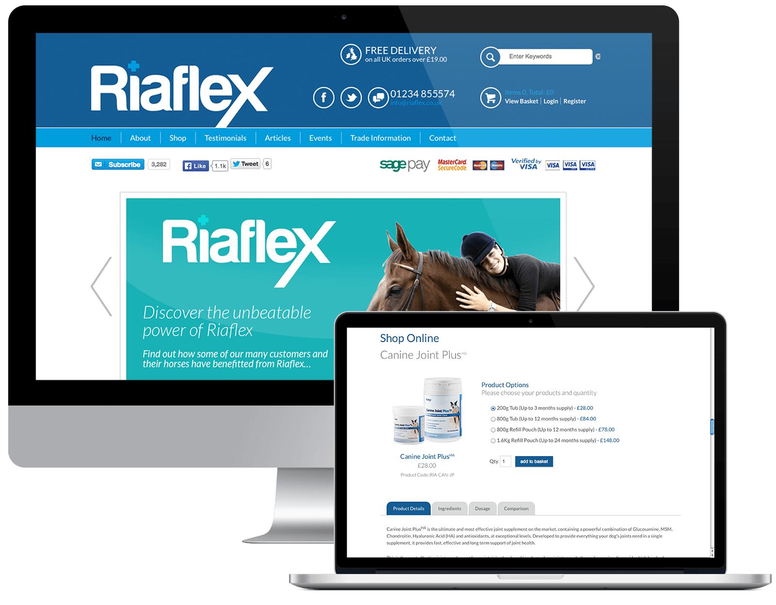 Riaflex - Visit the Website
